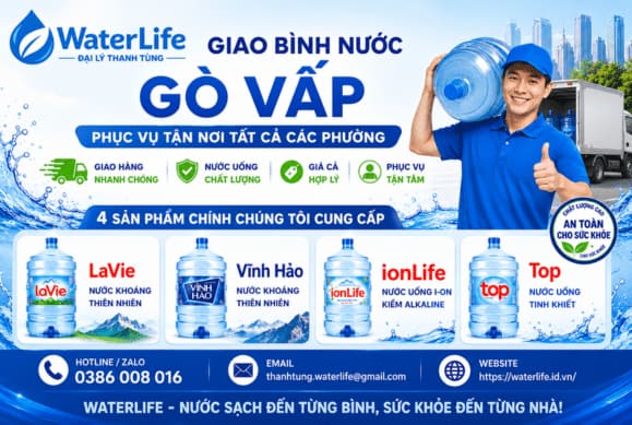 Giao Bình Nước Gò Vấp | Phục Vụ Tận Nơi Tất Cả Các Phường