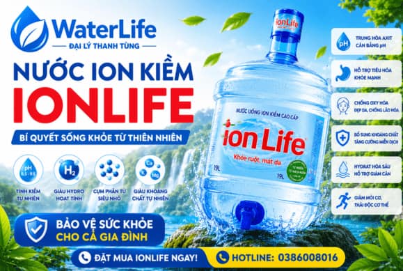 IonLife là gì? Lợi ích của nước ion kiềm đối với cơ thể | Bí quyết sống khỏe từ thiên nhiên IonLife là gì? Lợi ích của nước ion kiềm đối với cơ thể | Bí quyết sống khỏe từ thiên nhiên