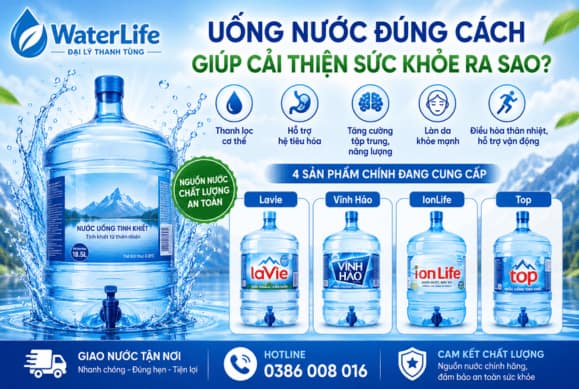 Uống Nước Đúng Cách Giúp Cải Thiện Sức Khỏe Ra Sao?